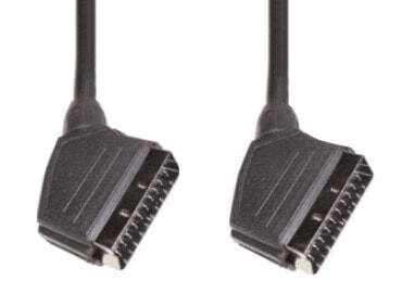 E&P VC 830 U/3 - 3.5 m - SCART (21-pin) - SCART (21-pin) - Black - Male/Male