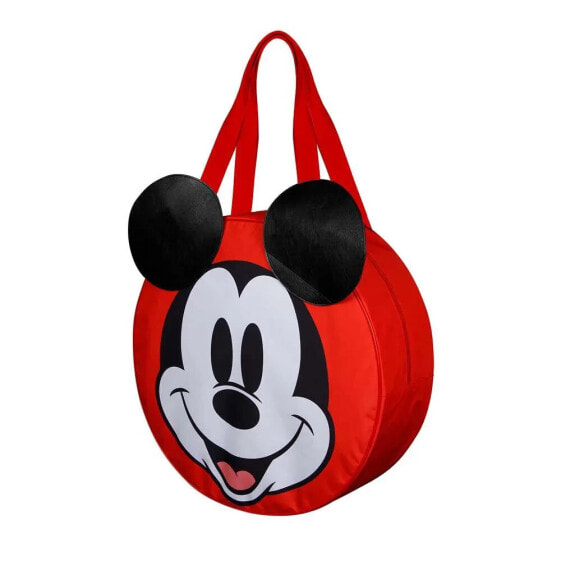 KARACTERMANIA Disney Mickey Mouse Face Jumbo Beach Bag