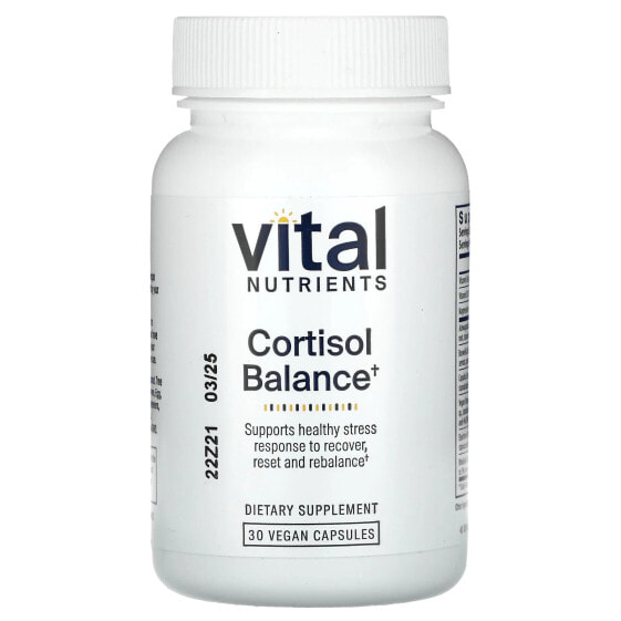 Cortisol Balance, 30 Vegan Capsules