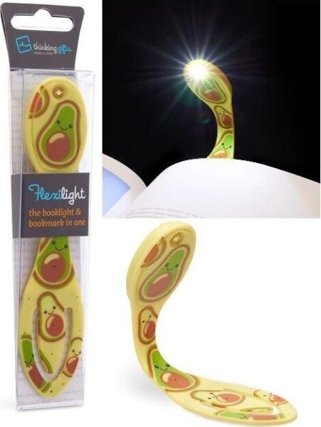 Lampka biurkowa Thinking Gifts Flexilight Avocado - Lampka do książki - Awokado