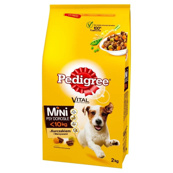 PEDIGREE Adult mini chicken with vegetables 2 kg dog food