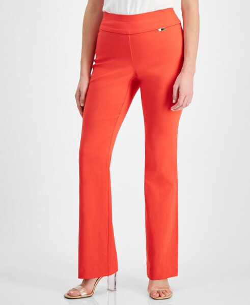 Petite Mid-Rise Bootcut Pants, Created for Macy's