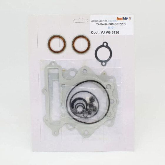 ITALKIT Yamaha Yfm 600 Grizzly 98-01 Top End Gasket Kit