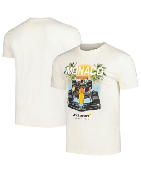 Men's Natural McLaren F1 Team 2024 Monaco Grand Prix All Speed T-Shirt