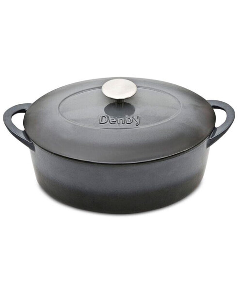 Кастрюля для запекания с крышкой Denby halo 4.5-Qt. Oval