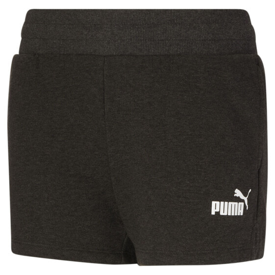 Puma Ess 4" Sweat Shorts Tr Us Womens Grey Casual Athletic Bottoms 58932307