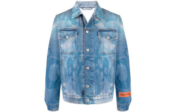 Heron Preston FW21 Denim Jacket HMYE008F21DEN0034045