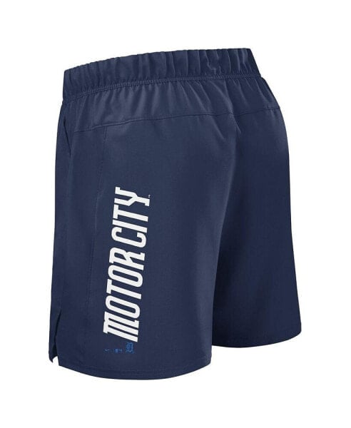 Men's Navy Detroit Tigers 2024 City Connect Woven Victory Performance Shorts
