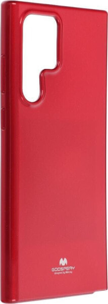 Mercury Mercury Jelly Case S22 Ultra S908 czerwony/red