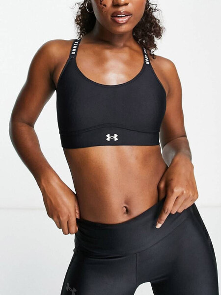 Топ Under Armour Infinity Covered Schwarz