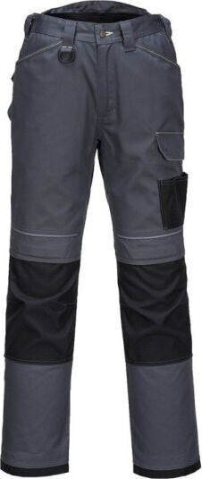 Unimet spodnie ochronne do pasa szaro-czarne rozmiar 50 (BHP T601 50)