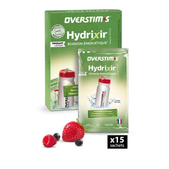 OVERSTIMS Hydrixir Antioxydant Berries 42g Energy Drink 15 Units