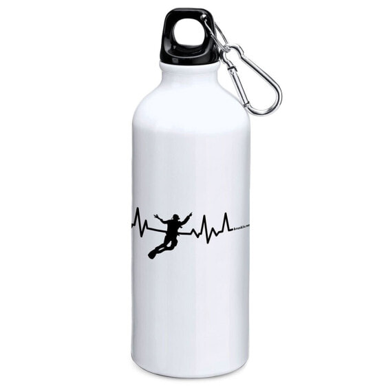 KRUSKIS Diving Heartbeat 800ml Aluminium Bottle