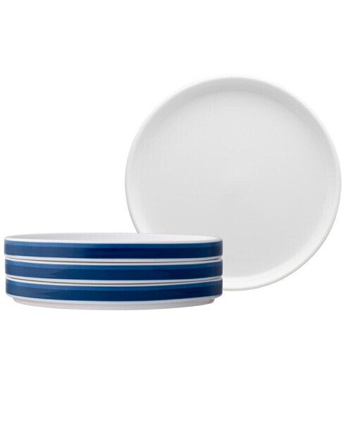 ColorStax Stripe Salad Plates, Set of 4