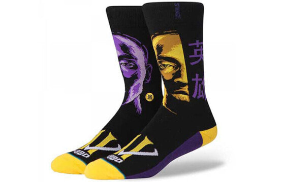 Stance Kobe Face 1 M545B16KFA-BLK Socks