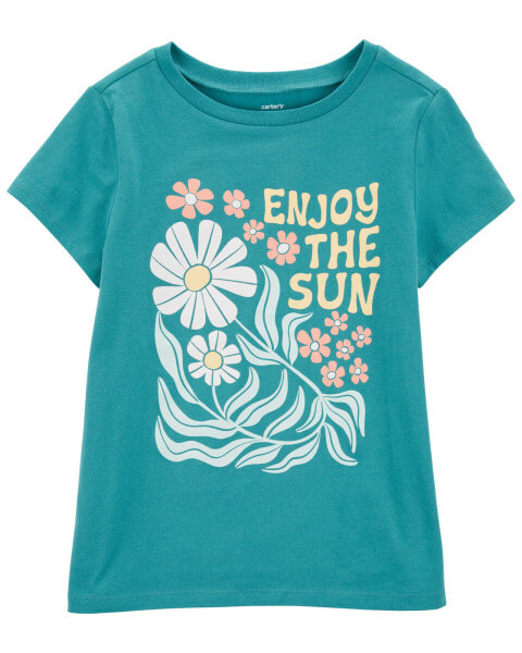 Kid Daisy Sun Graphic Tee S