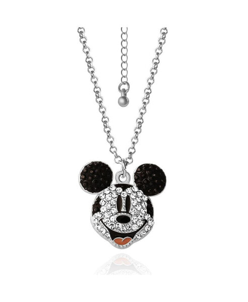 Mickey Mouse Pave Necklace