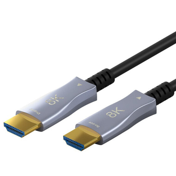 Wentronic 65558 - Aktiv Optisches HDMI Kabel AOC 8K 60Hz 10 m - Cable - Digital/Display/Video