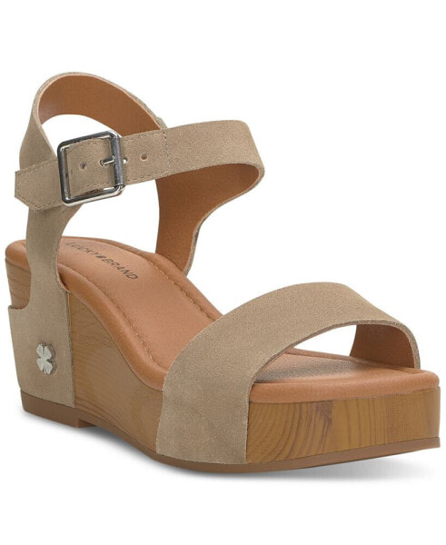 Women's Adario Adjustable Ankle-Strap Wedge Sandals