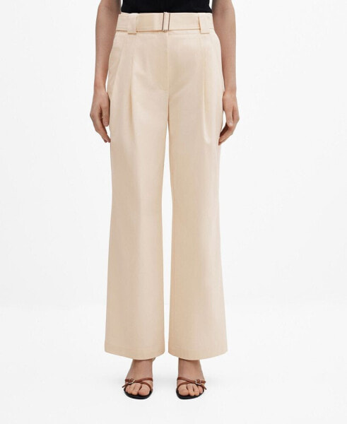 Women's Pleated Suit Pants