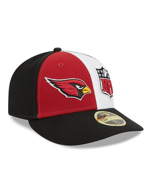 Men's Cardinal, Black Arizona Cardinals 2023 Sideline Low Profile 59FIFTY Fitted Hat