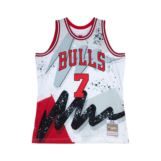 Mens Mitchell & Ness NBA HYPER HOOPS SWINGMAN JERSEY - CHICAGO BULLS 1997 KUKOC