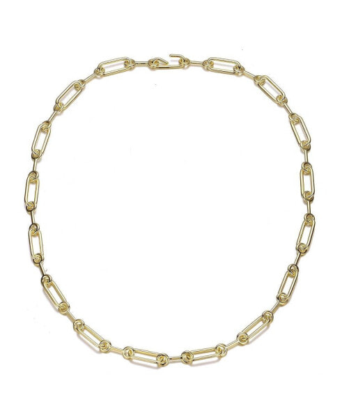 Gigi Girl Elegant Teens/Young Adults 14K Gold Plated Chain Necklace