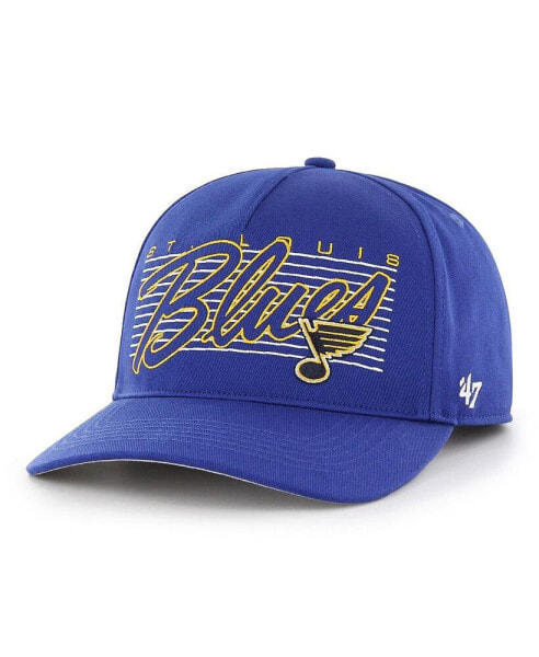 Men's Blue St. Louis Blues Marquee Hitch Snapback Hat