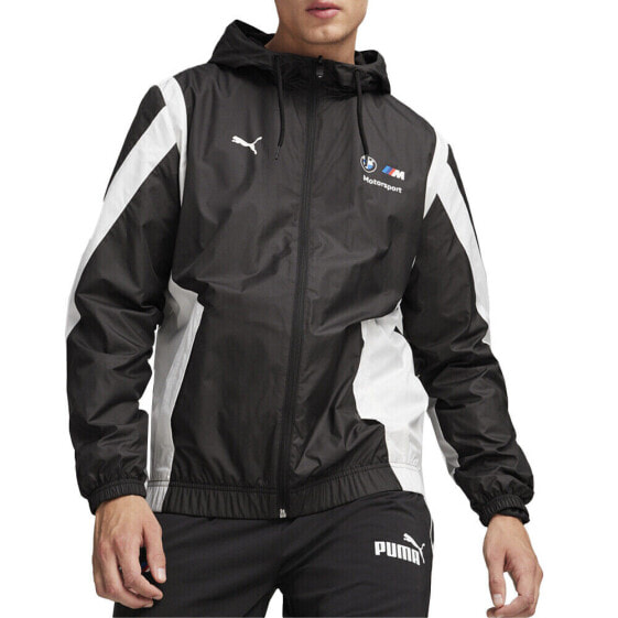 Верхняя одежда Puma BMW MMS X Woven куртка с полной молнией размер M для мужчин