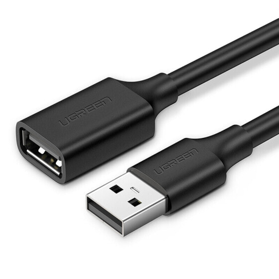 Продлив кабель USB 2.0 480Mb/s 3м черный UGreen US103