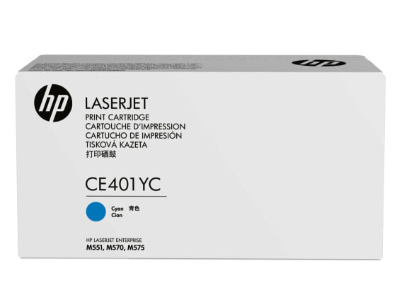 HP 507Y Cyn Opt Contr LJ Toner Crtg - 6000 pages - Cyan - 1 pc(s)