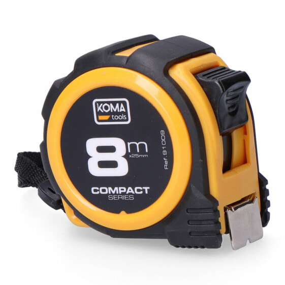 Флексометр Koma Tools Compact ABS 8 м x 25 мм