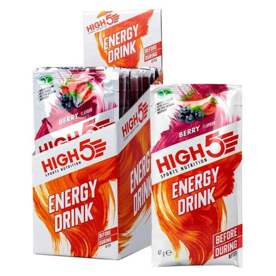 HIGH5 Energy Drink Sachets Box 47g 12 Units Berry