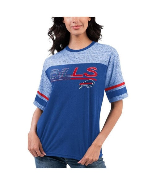 Women's Royal Buffalo Bills Track T-shirt