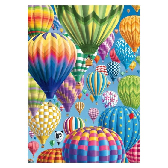 Puzzle Bunte Luftballons im Himmel