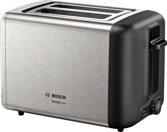 Bosch TAT3P420DE - 2 slice(s) - Black - Silver - Buttons - Level - Rotary - CE - VDE - 970 W - 220 - 240 V