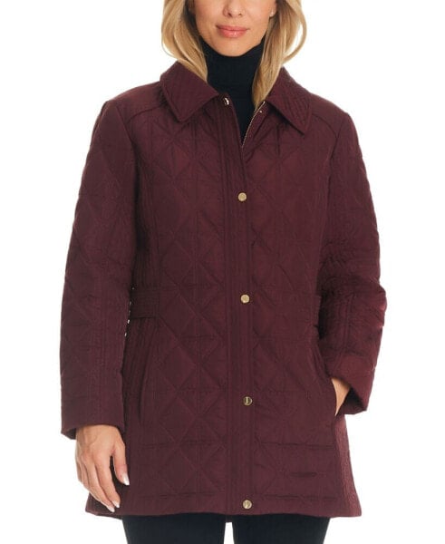 Women's Hooded Quilted Coat