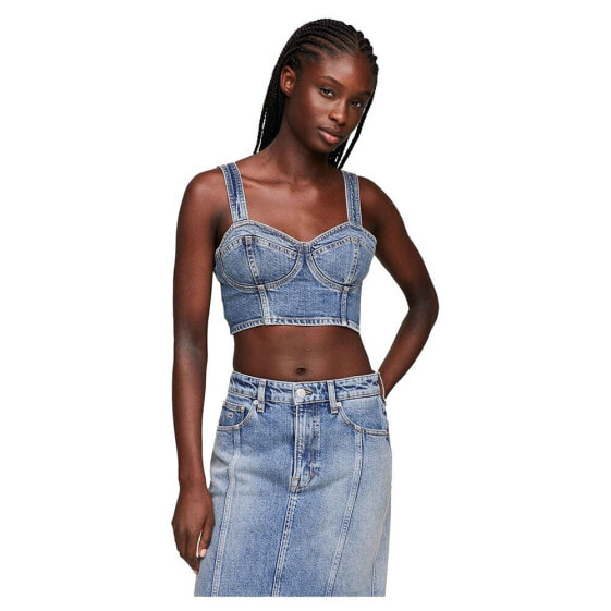 TOMMY JEANS Bustier AH7135 sleeveless T-shirt