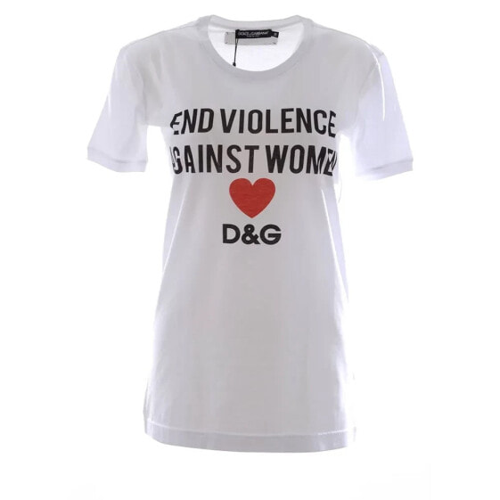 DOLCE & GABBANA End Violence Against short sleeve T-shirt