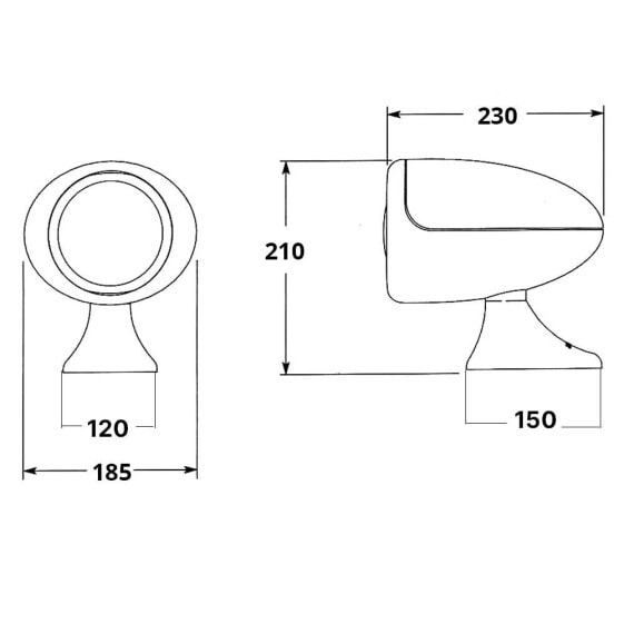 MATROMARINE 4040396 12V Electro Controlled Light