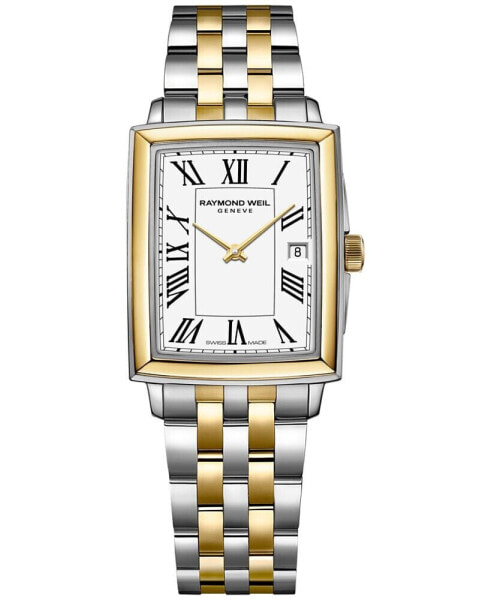 Наручные часы Raymond Weil Toccata Diamond Two-Tone Stainless Steel Bracelet Watch 23x35mm