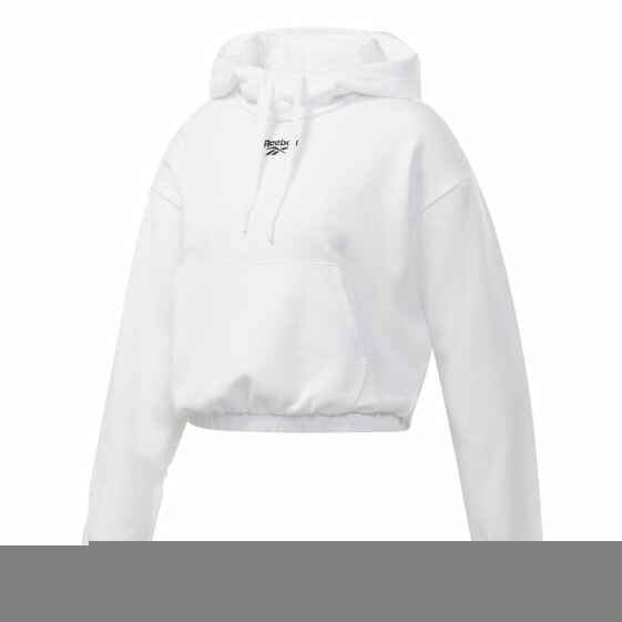 Толстовка с капюшоном женская Reebok Sportswear Cropped Белый