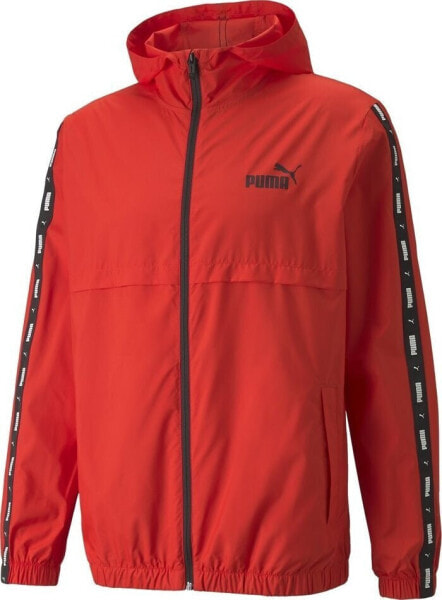 Kurtka męska Puma ESS+TAPE Windbreaker czerwona r. XL