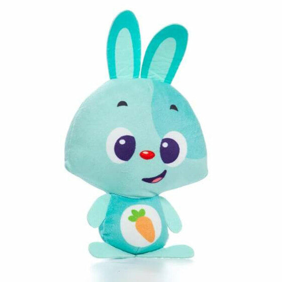 Мягкая игрушка с звуками Molto Gusy luz Baby Bunny бирюзовая 7,5 см