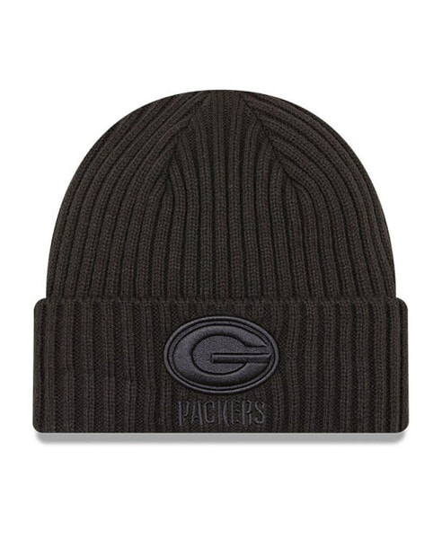 Big Boys Graphite Green Bay Packers Core Classic Cuffed Knit Hat