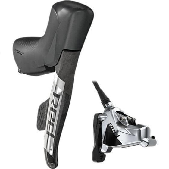 SRAM Hydraulic Red E-Tap AXS D1 Rear Brake/Left Flat Mount Brake Lever With Electronic Shifter