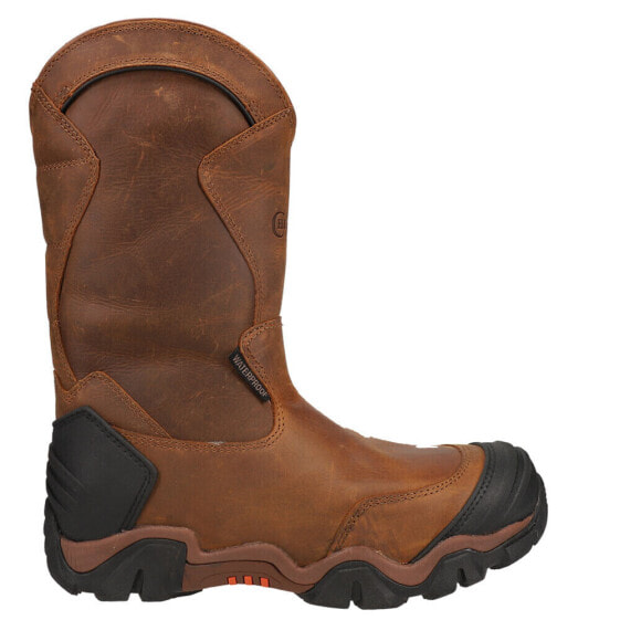 Chippewa Cross Terrain 12 Inch Waterproof Composite Toe Work Mens Brown Work Sa