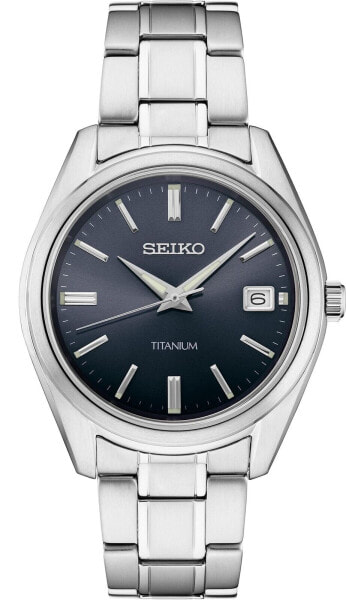 Seiko Men Essentials Blue Dial with Sunray Finish Watch SUR373P1