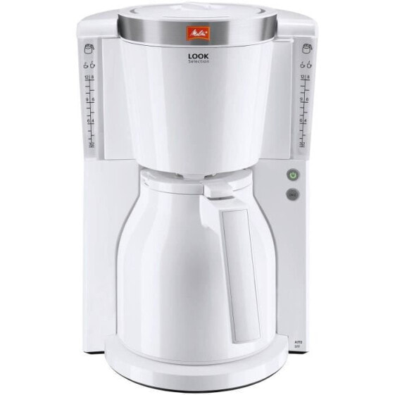 MELITTA 1011-11 Kaffeemaschine Look IV Therm Selection 1011-11 Wei / Gebrsteter Stahl