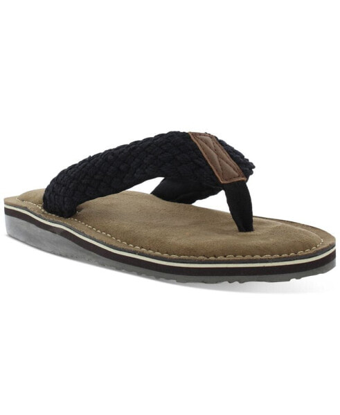Men's Braided Thong Flip-Flop Sandal